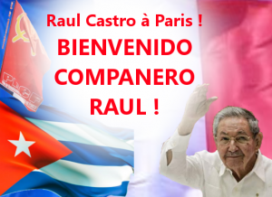 Raul castro à paris