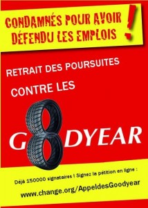 4 février 2016, Place de la NATION : Rassemblement de soutien des 8 de Goodyear !!! Mobilisation générale ! #noussommesdesgoodyear