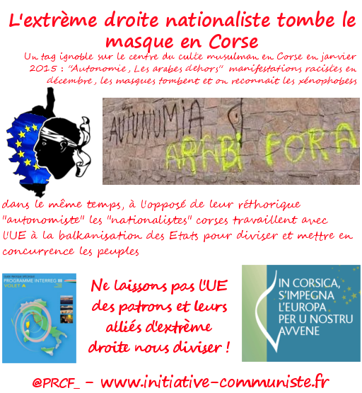 Racisme, on ne veut pas de ça chez nous ! sur les violences en Corse – par Léon Landini