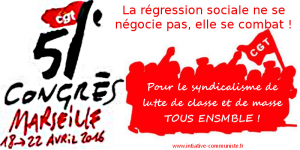 CGT 51e congrès syndicalisme