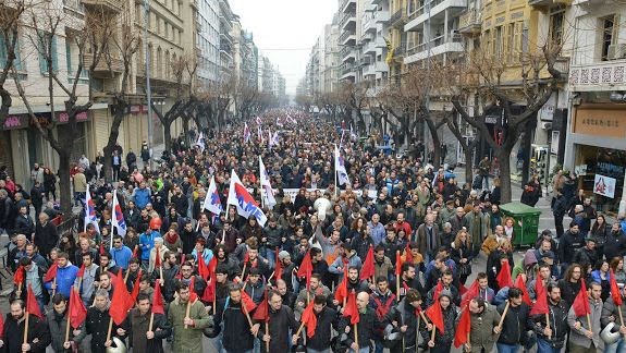 GRECE : RÉSISTANCE SOCIALE.