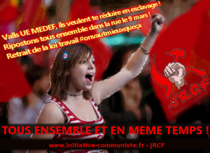 JRCF loi travail manifestation