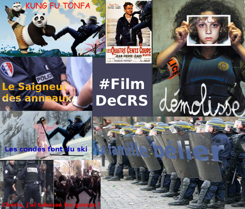Les réseaux sociaux soutiennent la CGT et raillent les violences policières #FilmDeCRS #pétition