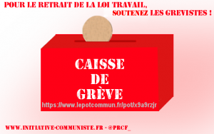 caisse de grève loi travail