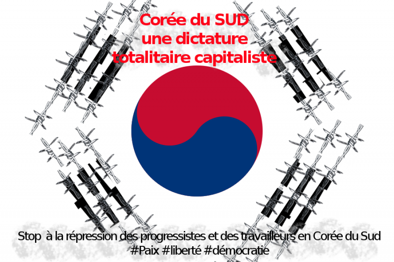 Corée du Sud : face au retour de Moon Jae-In aux pratiques fascisantes, solidarité avec le syndicat KCTU et son président Yan Jyeung-soo