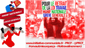 loi travail manif nationale grève générale