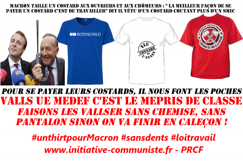 Emanuel Macron ou la morgue du mépris de classe de ceux qui se payent des costards en faisant les poches aux travailleurs ! #vidéo