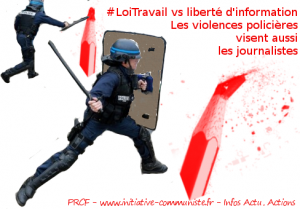 violences policières presse loi travail