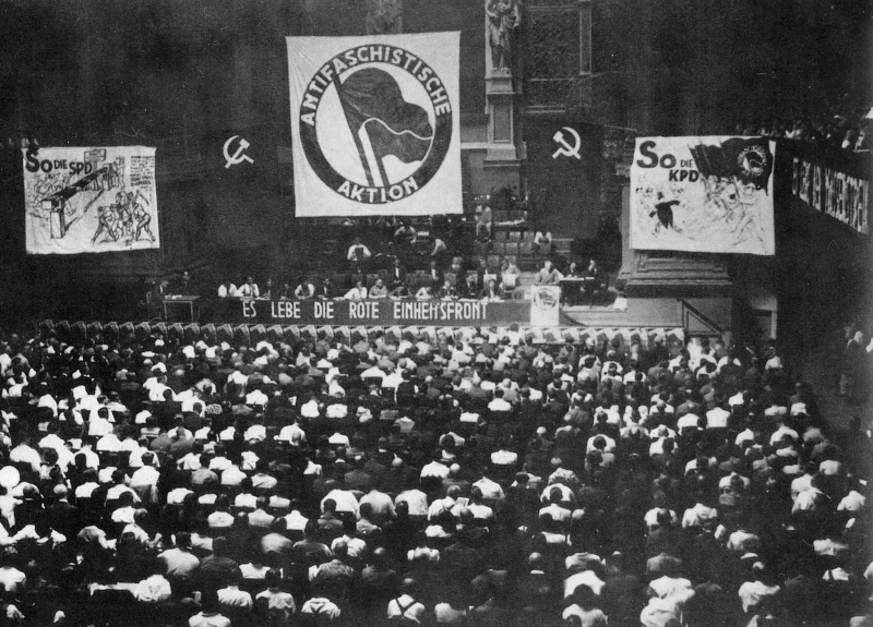 Il y a près de 80 ans en Allemagne : Le KPD à l’origine de « l’action-antifasciste »