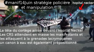 manipulation necker violences policières manifestation