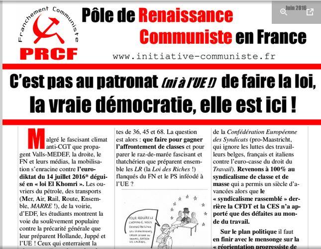 C’est pas au patronat de faire la loi ! #manif14juin #Tract #loitravail
