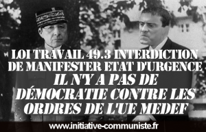 valls hollande laval pétain liberté de manifester loi travail