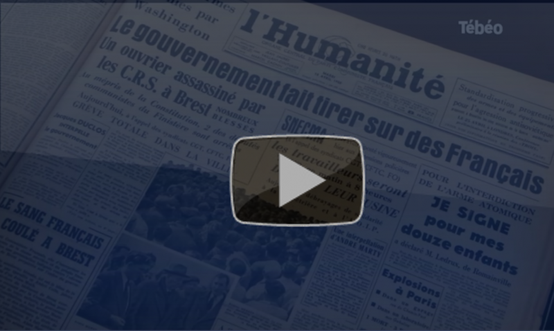 Brest Edouard Mazé jeune militant CGT tué par la police #documentaire