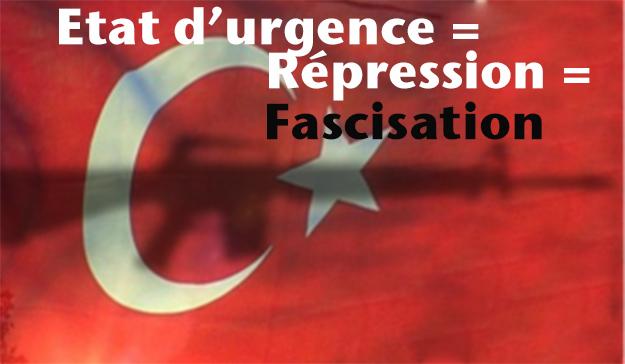 TURQUIE : un nouveau pas franchi dans la fascisation – Commission internationale du PRCF