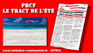 visuel tract été PRCF