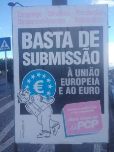 PCP sortie de l'euro