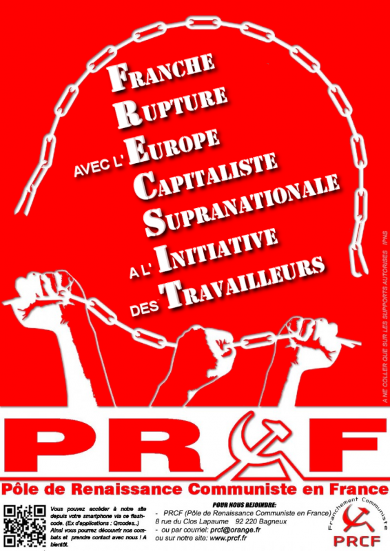L’appel au FREXIT progressiste lancé par Georges Gastaud !