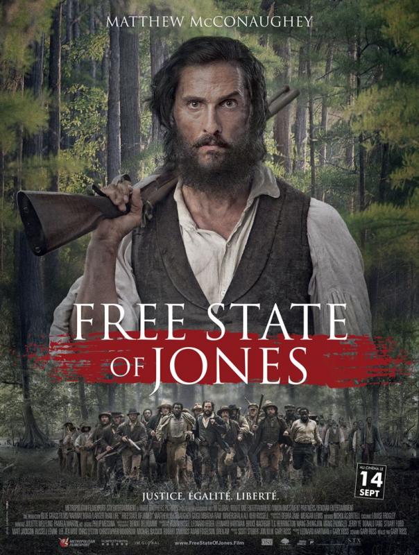 Le comté libre de Jones : un film à voir sur la lutte contre l’esclavage [The free state of Jones]