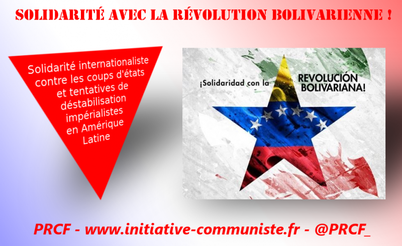19 avril : journée internationale de solidarité avec le Venezuela contre les interventions impérialistes #venezuelanoestasola