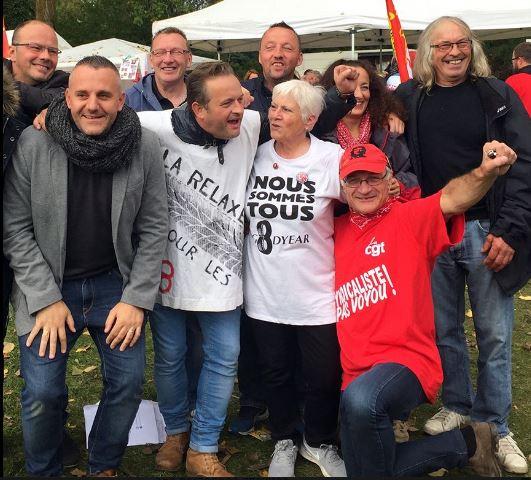 Solidarité avec les Goodyears : les vidéos du 19 octobre à Amiens !