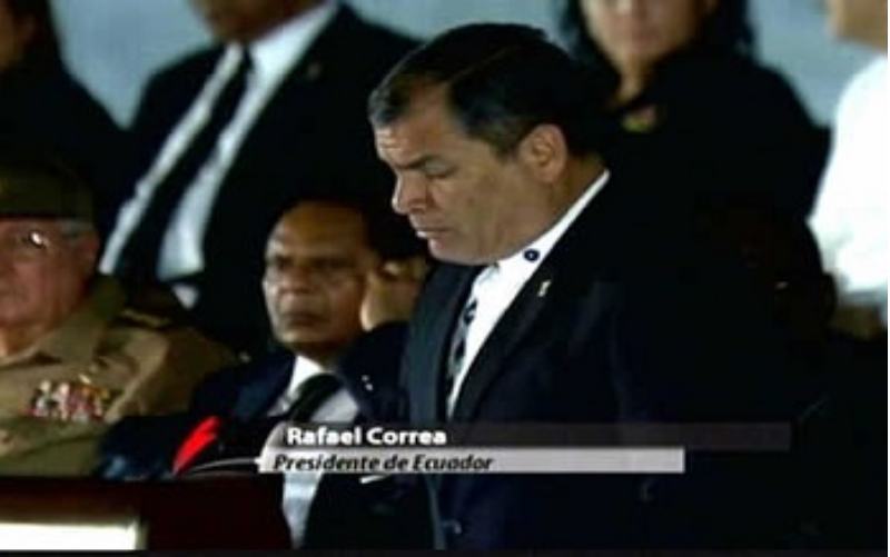 Fidel est mort invaincu – par Rafael Correa,