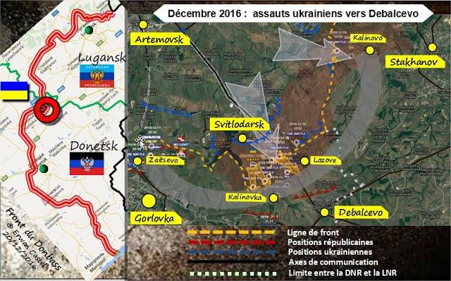 Ukraine : troisième noël sous les bombes pour le Donbass, la junte de Kiev continue de violer les accords de Minsk !