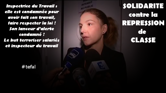 Condamnation d’une inspectrice du travail et de son lanceur d’alerte : la justice poursuit l’offensive contre les travailleurs