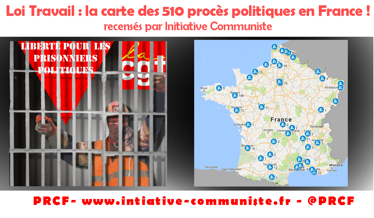 #LoiTravail : IC a recensé plus de 500 procès politiques. Après les violences policières la répression judiciaire