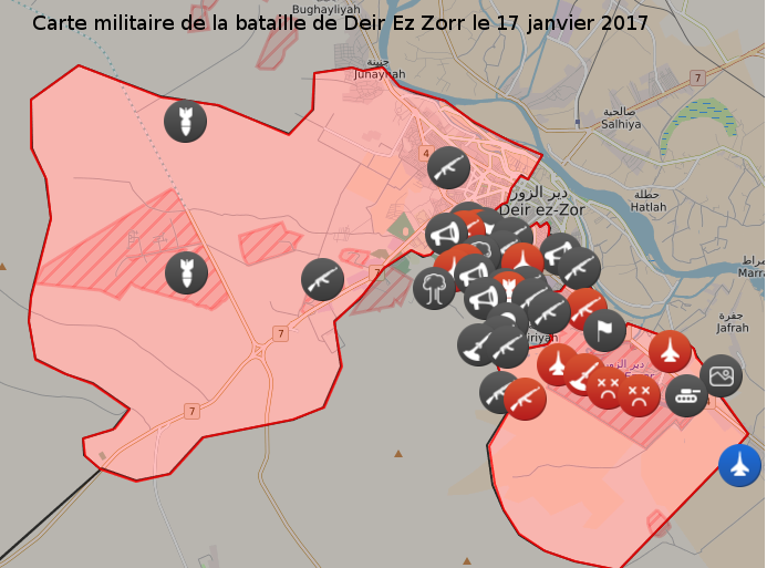 A Deir Ez Zorr assiégée, l’armée syrienne résiste face à l’Etat Islamique #daech #syrie