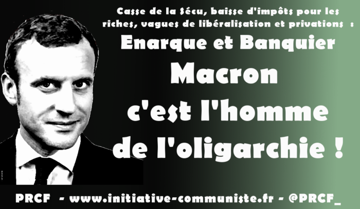 Macron candidat du système : Drahi, Herman, MEDEF… ses liens avec l’oligarchie capitaliste.