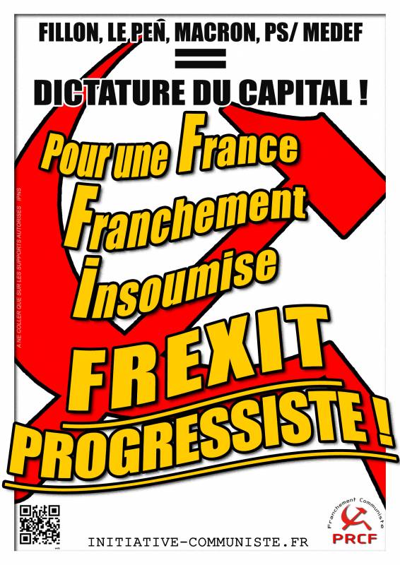 Le PRCF et la France Insoumise .