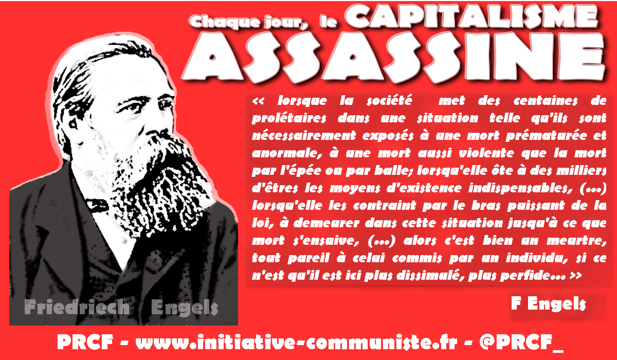 « La situation de la classe laborieuse » et débat avec Georges Gastaud – [Théâtre – PARIS 6 février]