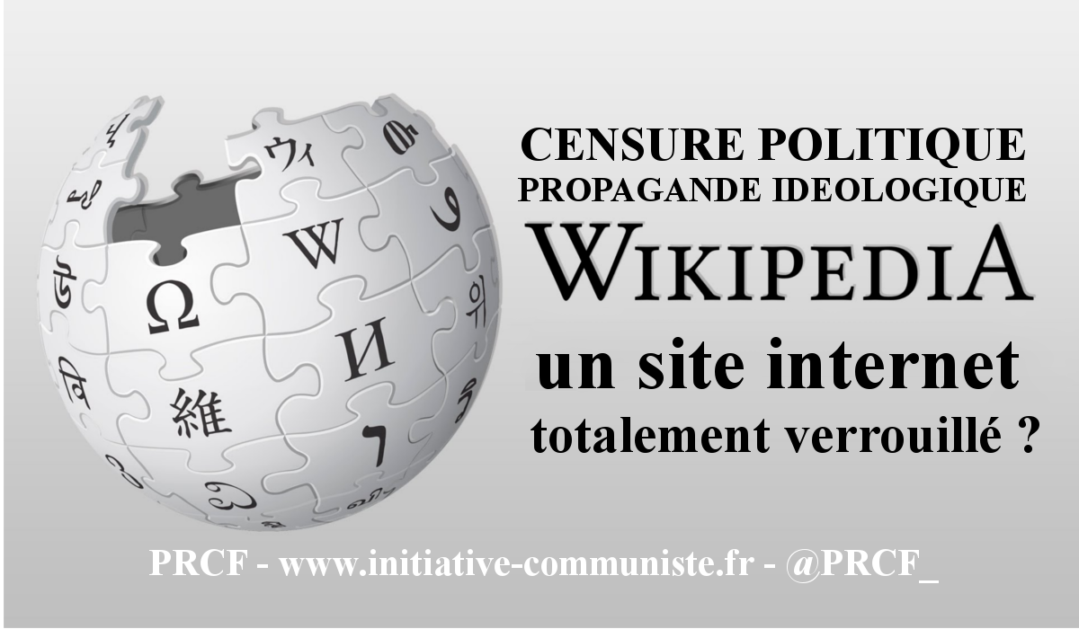 Wikipedia n’est pas une encyclopédie libre : un site verrouillé par une toute petite communauté. #wikipedia