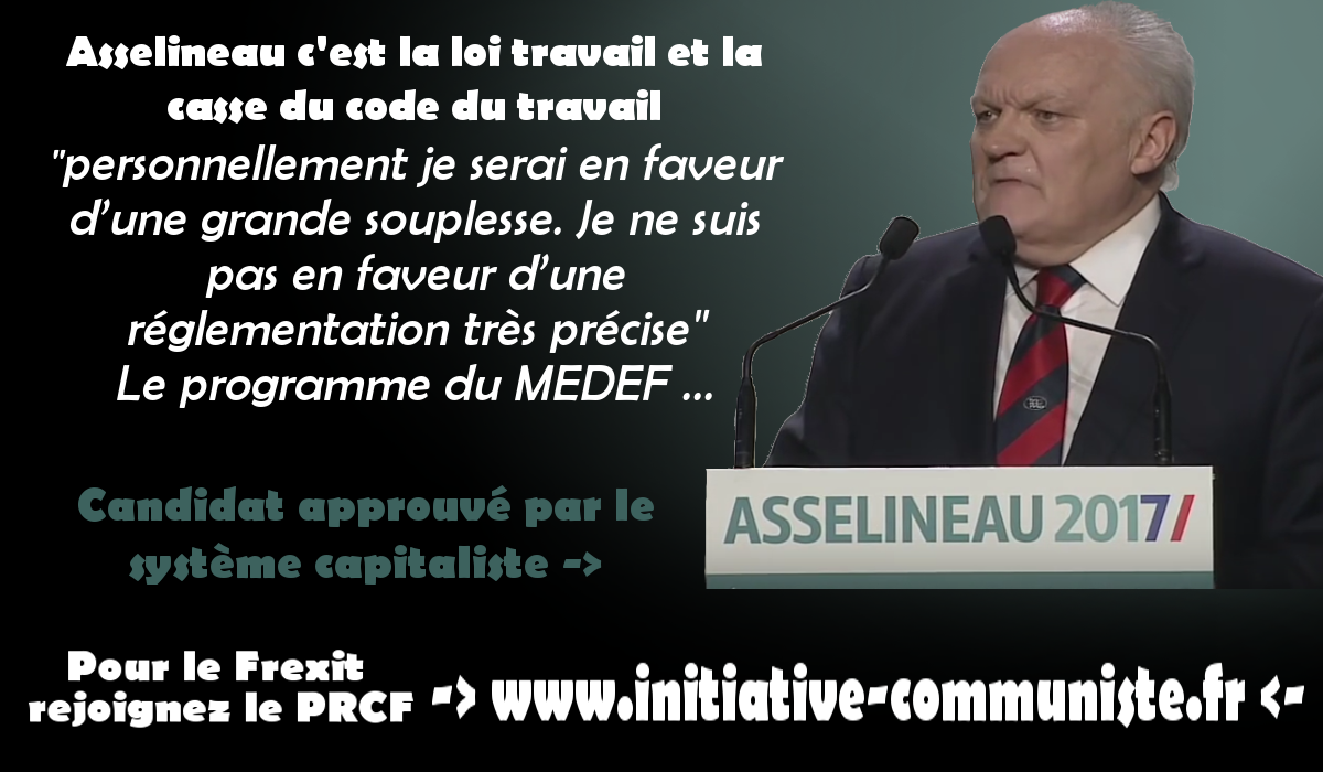 United Colors of Asselineau ? stop à la confusion.