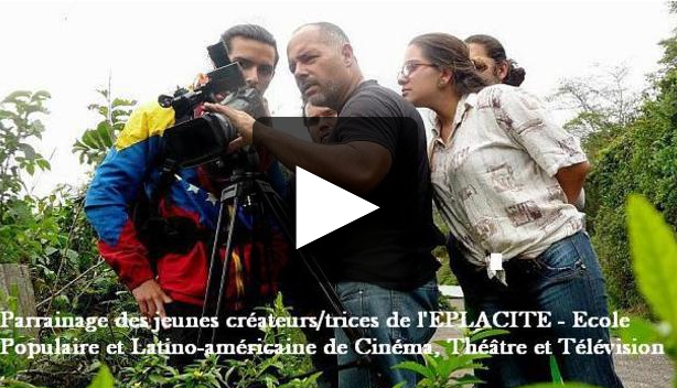 Au Venezuela, La terre est à tous et autres documentaires avec l’aide de l’école Populaire de Cinéma.
