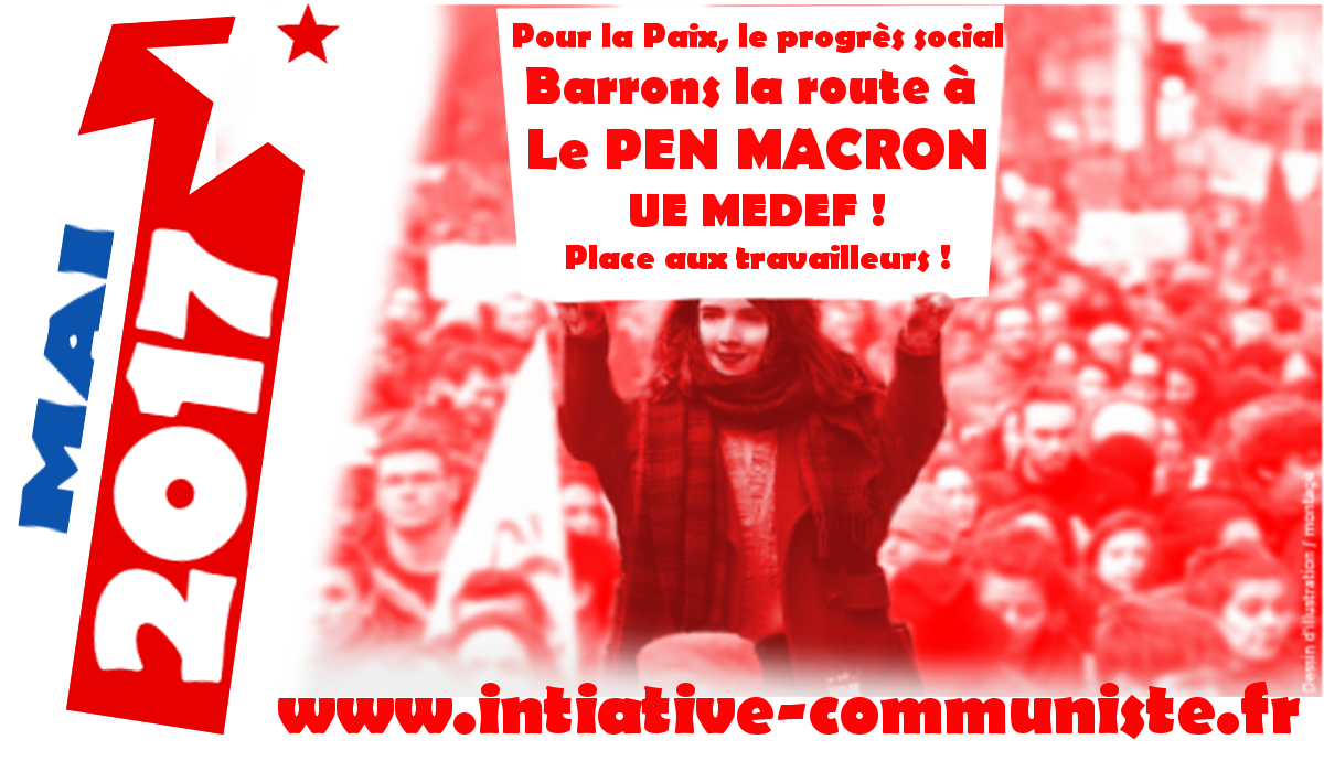 Pour un grand 1er mai pour la paix, contre le fascisme