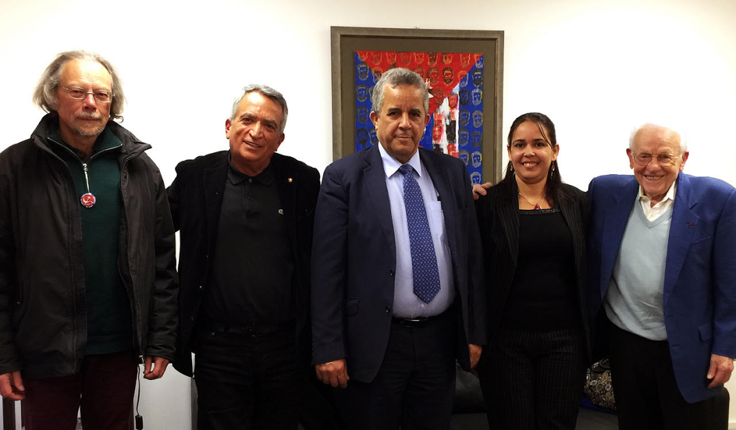 Le PRCF rencontre l’ambassadeur de Cuba à Paris