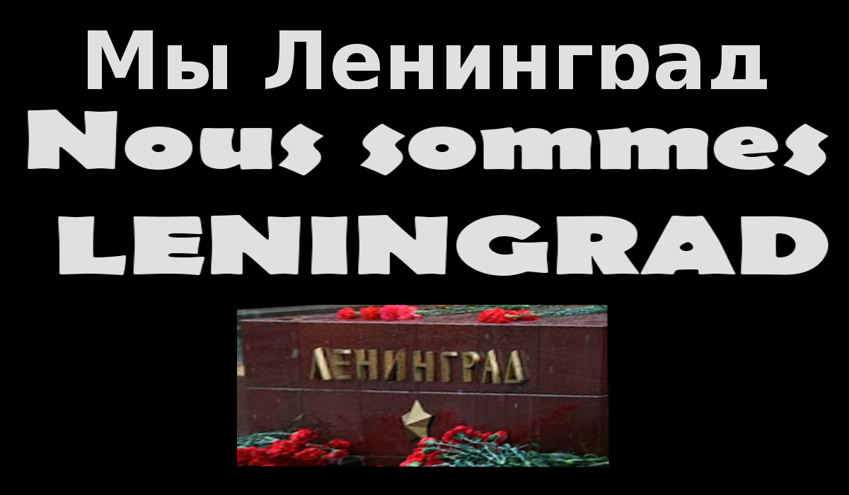 #jesuisleningrad le peuple russe frappé par un attentat dans le métro de Leningrad