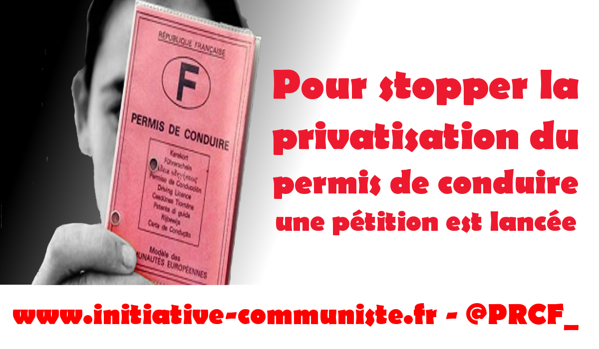 Stopper la privatisation du permis de conduire : une pétition est lancée