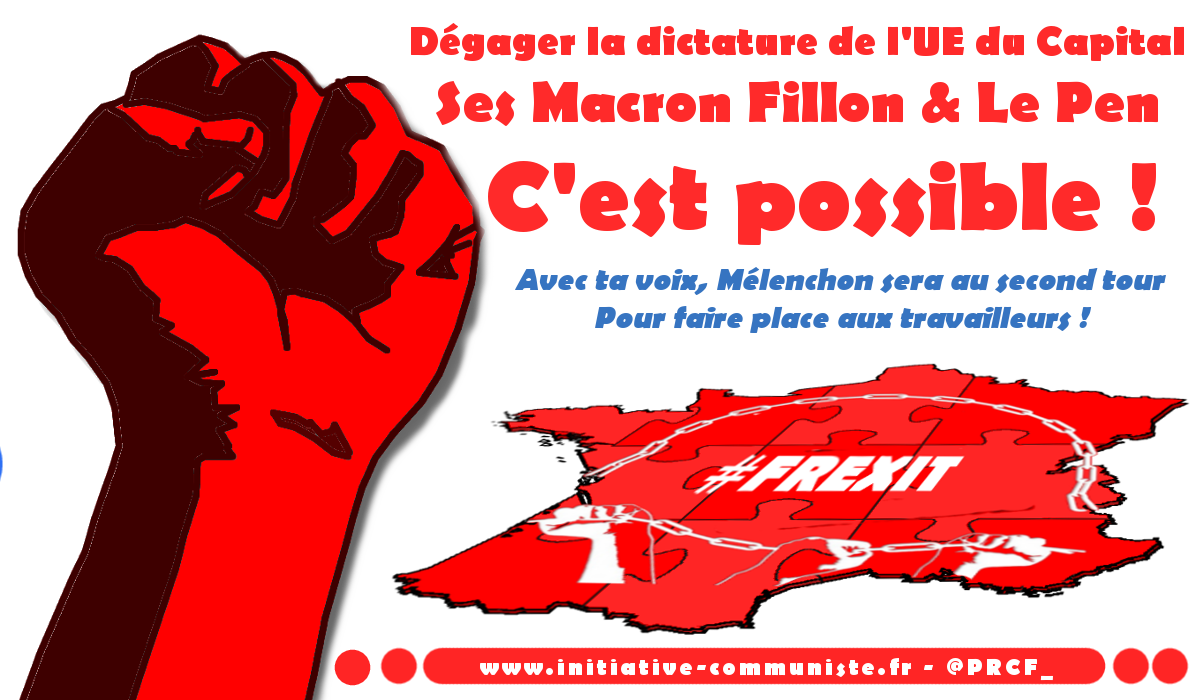 Barrer la route à la dictature de l’oligarchie c’est possible avec le vote Mélenchon pour faire gagner les travailleurs #sondage