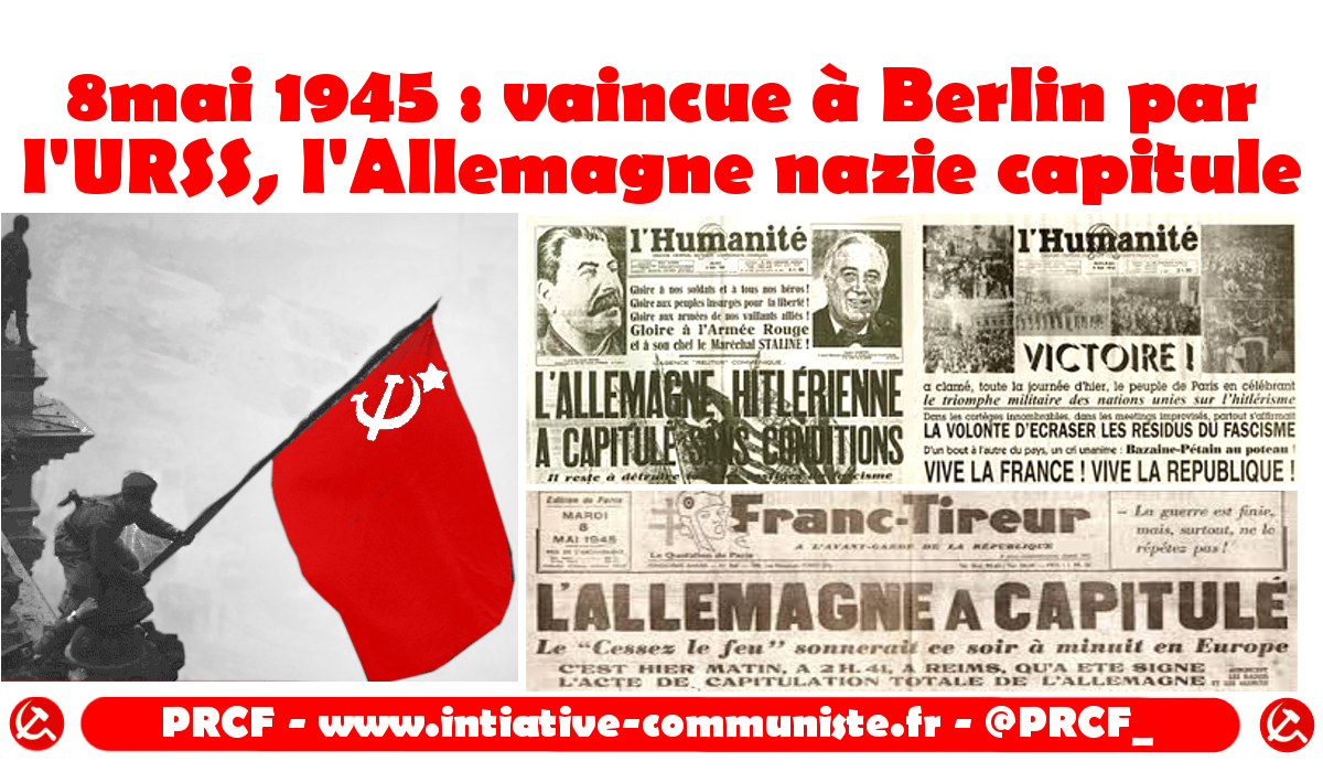 #8mai : Capitulation de l’Allemagne Nazie #vidéo #histoire