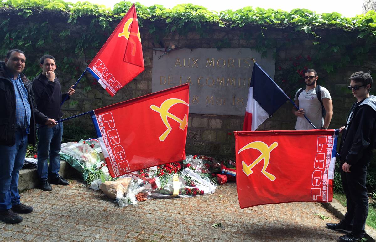 Commune de Paris : le PRCF présent au mur des Fédérés.