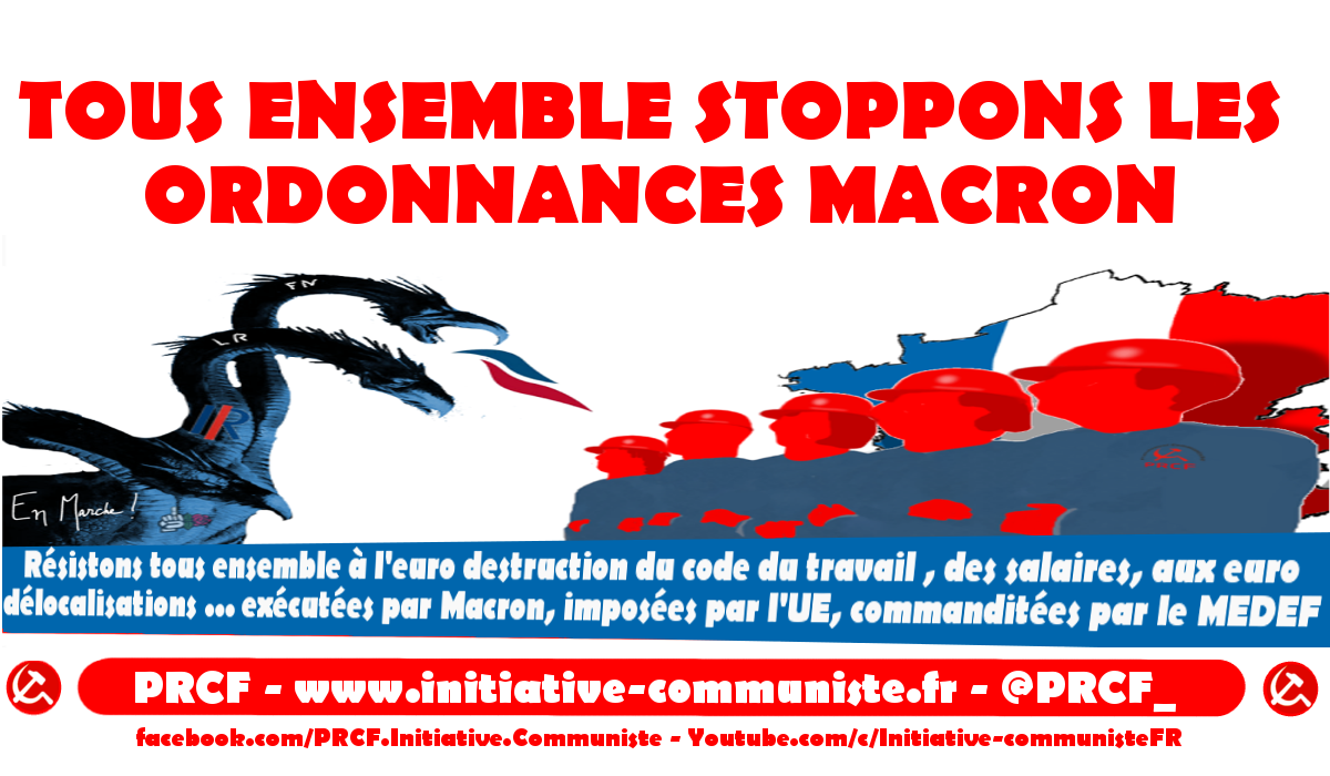 La résistance contre les ordonnances Macron UE doit commencer maintenant #ordonnances #loitravail