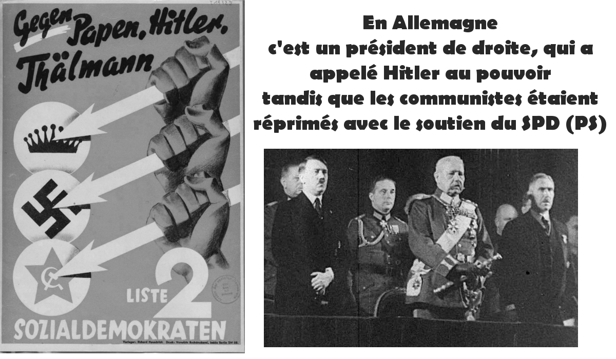 #vidéo En Allemagne, c’est la droite et le centre qui a mis Hitler au pouvoir. Comparaison des Conjonctures électorales française (2017) et allemande (1932-1933) par A Lacroix Riz