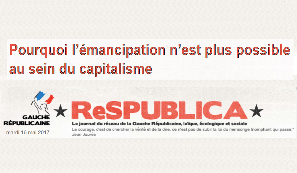 Changement progressiste et rupture révolutionnaire avec le capitalisme