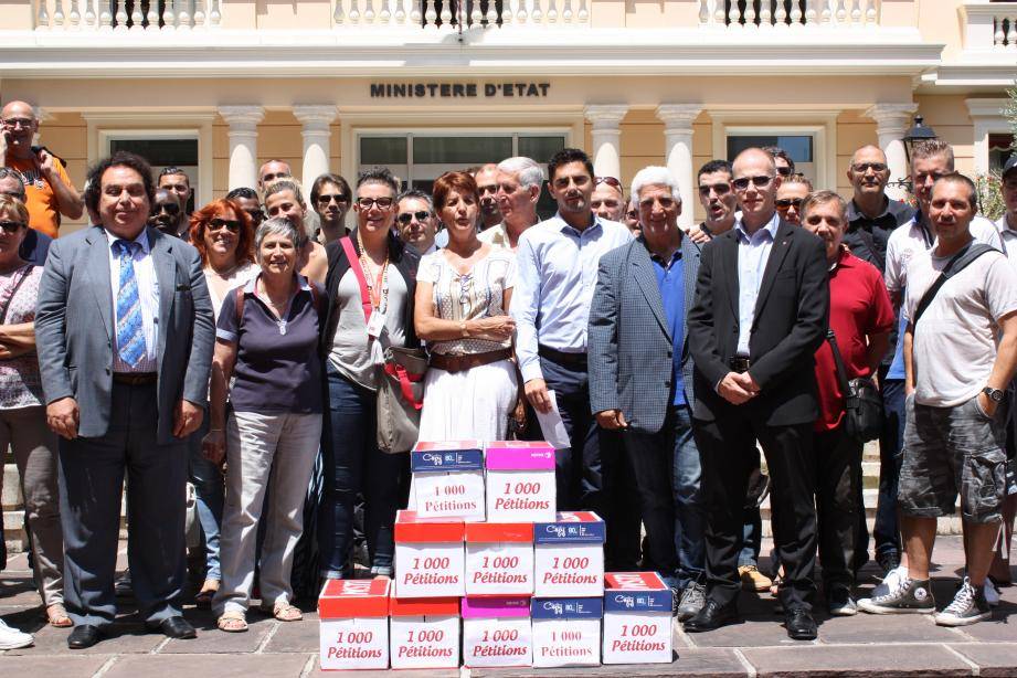 Énorme mobilisation des travailleurs de Monaco pour les retraites, manifestation le 22 juin