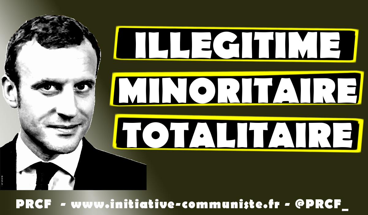 1 an de régime Macron : « La dictature de la minorité » par André Bellon !