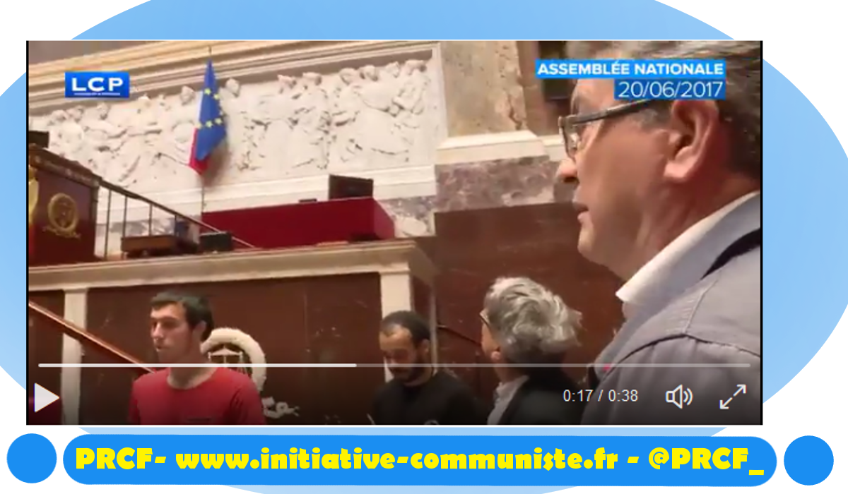 Entrée à l’Assemblée : Mélenchon brave le drapeau clérical de l’UE et défend la République