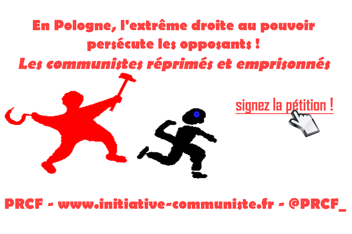 Dénoncer et stopper la répression anti communiste en Pologne : lettre au consul de France