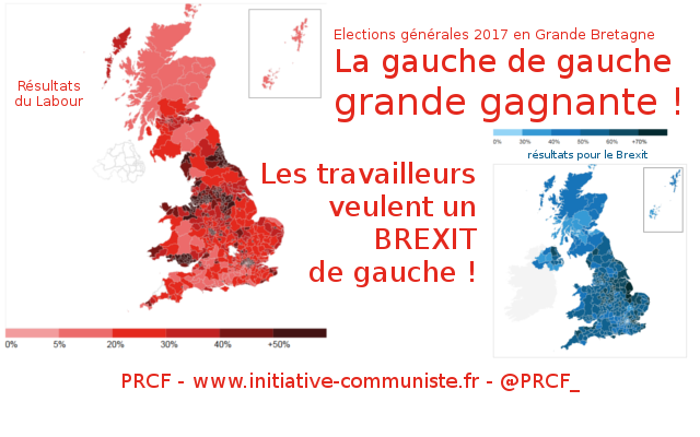 #GE2017 Élections en Grande Bretagne : défaites des conservateurs, progression des travaillistes de gauche !